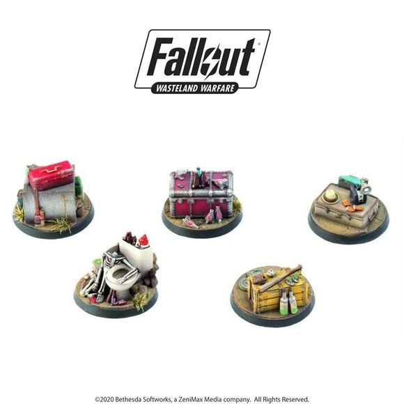 Fallout: Wasteland Warfare - Terrain Expansion Objective Markers 1 - Picture 2 of 3